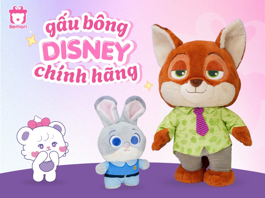Bemori: Địa Chỉ Phân Phối Gấu Bông Disney Chính Hãng Tại Việt Nam