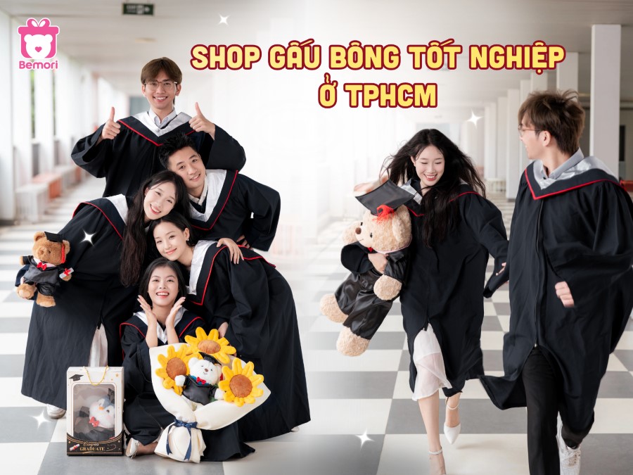 Mua Gấu Bông Tốt Nghiệp Ở Đâu TPHCM