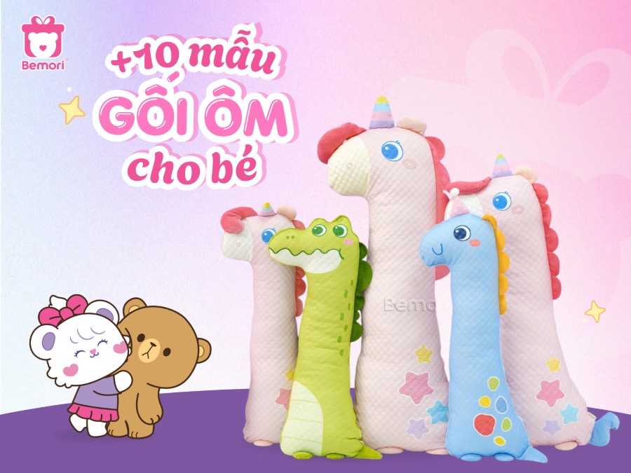 Chọn Gối Ôm Cho Bé Như Nào Để Con Ngủ Ngon