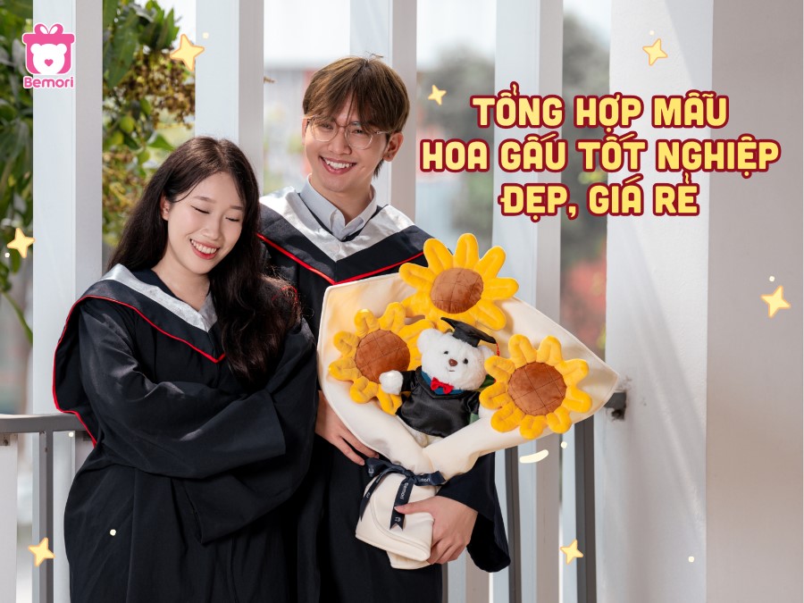 Hoa Gấu Tốt Nghiệp: Món Quà Xinh, Chụp Hình Lung Linh
