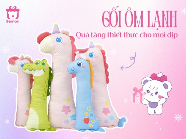 Gối Ôm Lạnh: Quà Tặng Thiết Thực, Ngọt Ngào Trong Mùa Hè Này