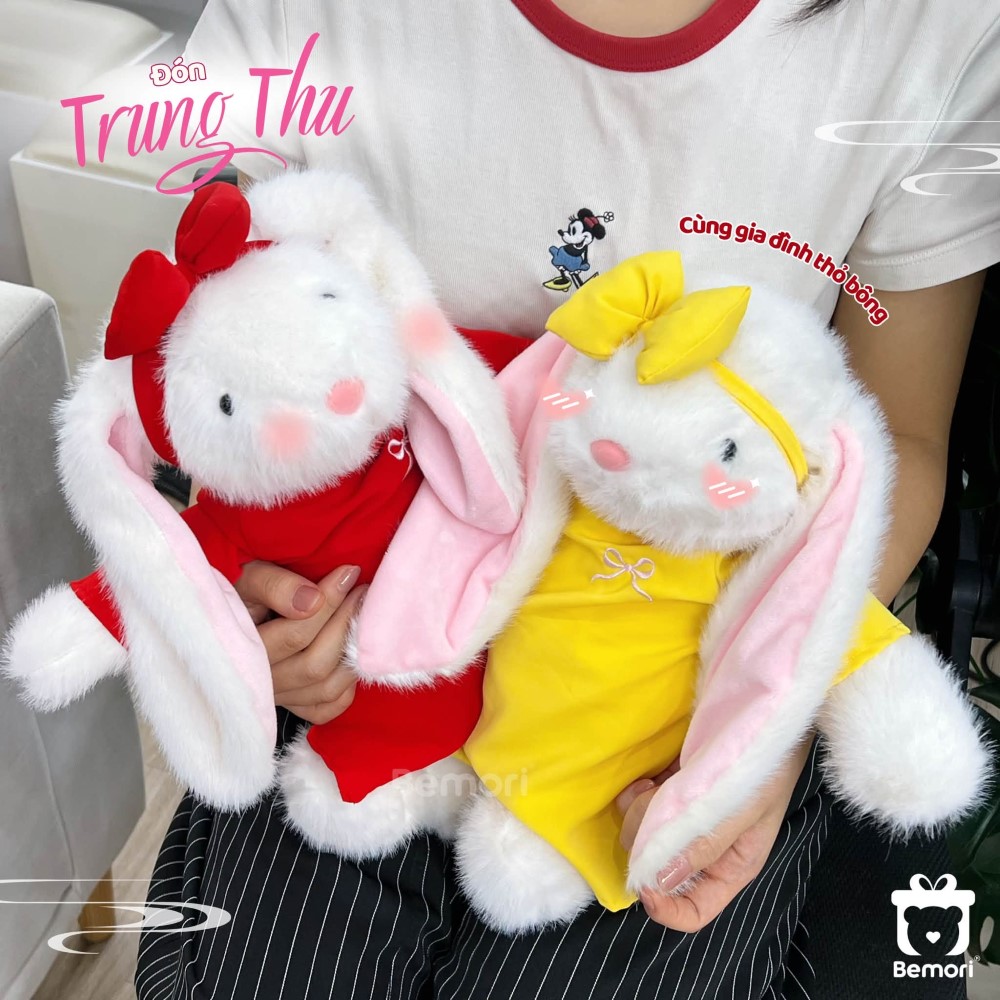Review SET Thỏ bông Trung thu mua làm quà cho con