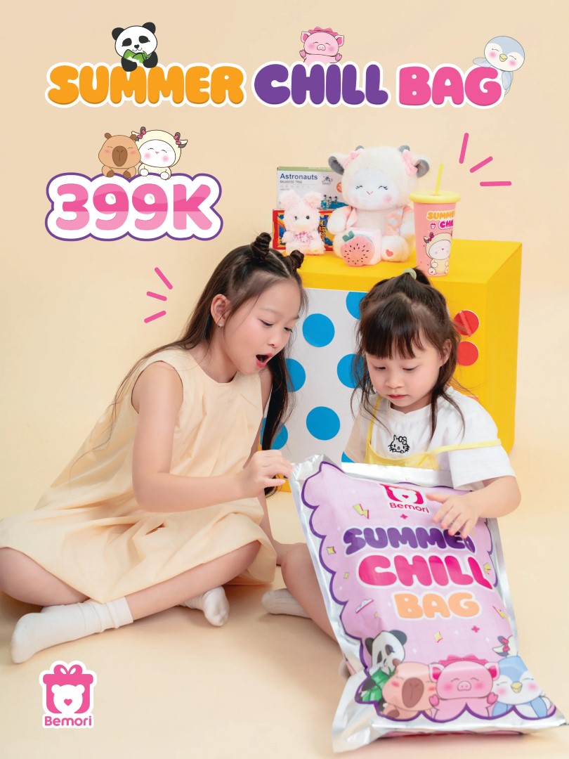 Cùng bé yêu đập hộp Blindbox khổng lồ của Bemori