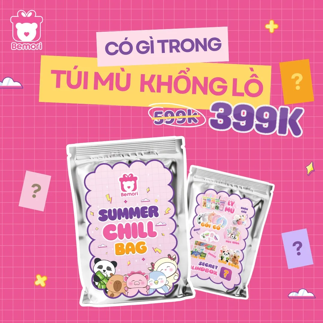 Bên trong Blindbox khổng lồ Summer Chill Bag có gì?