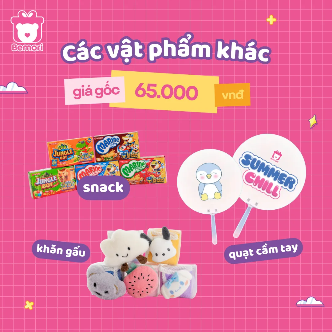 Giá gốc của các món vật phẩm này là 65.000 đồng