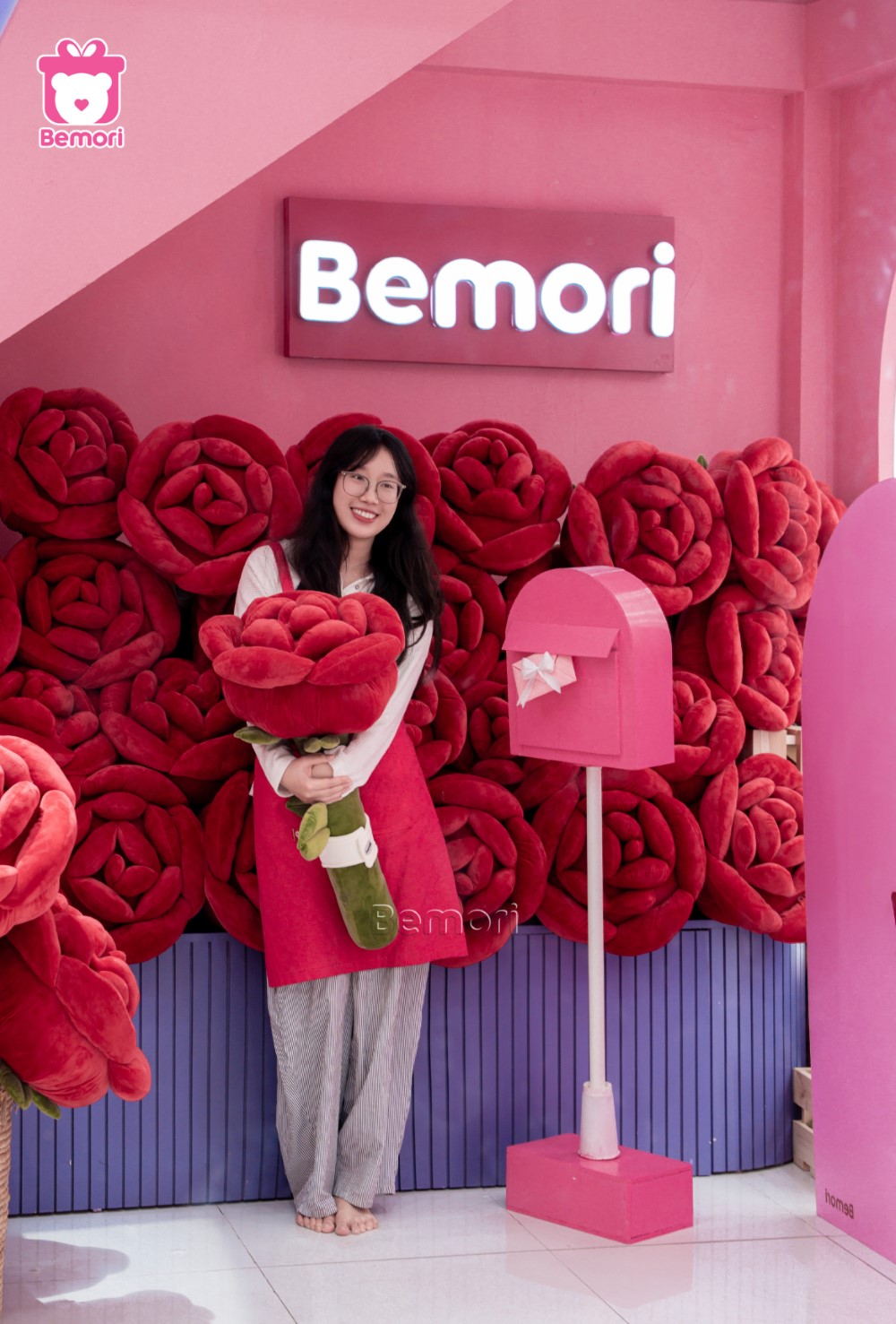 Vườn bông hồng khổng lồ tại Bemori