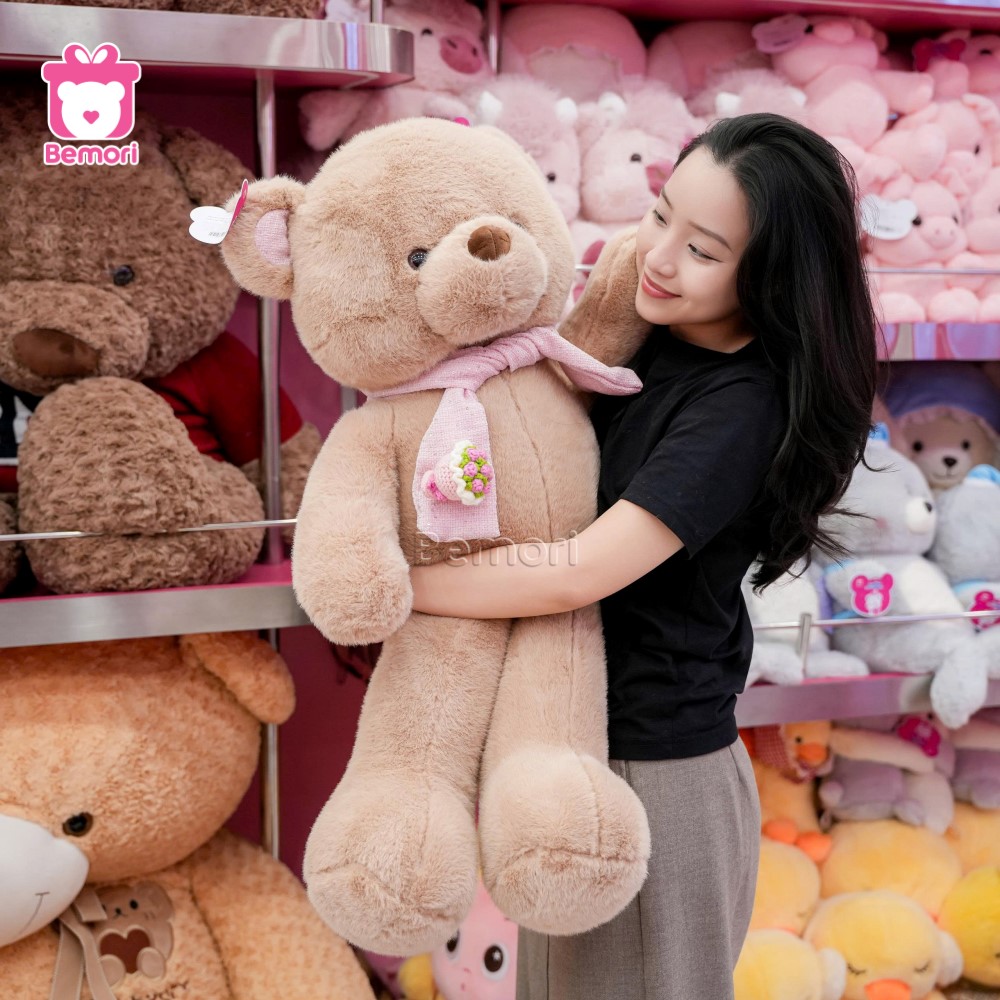 Một tâm tư riêng gửi gắm vào món quà gấu bông Valentine