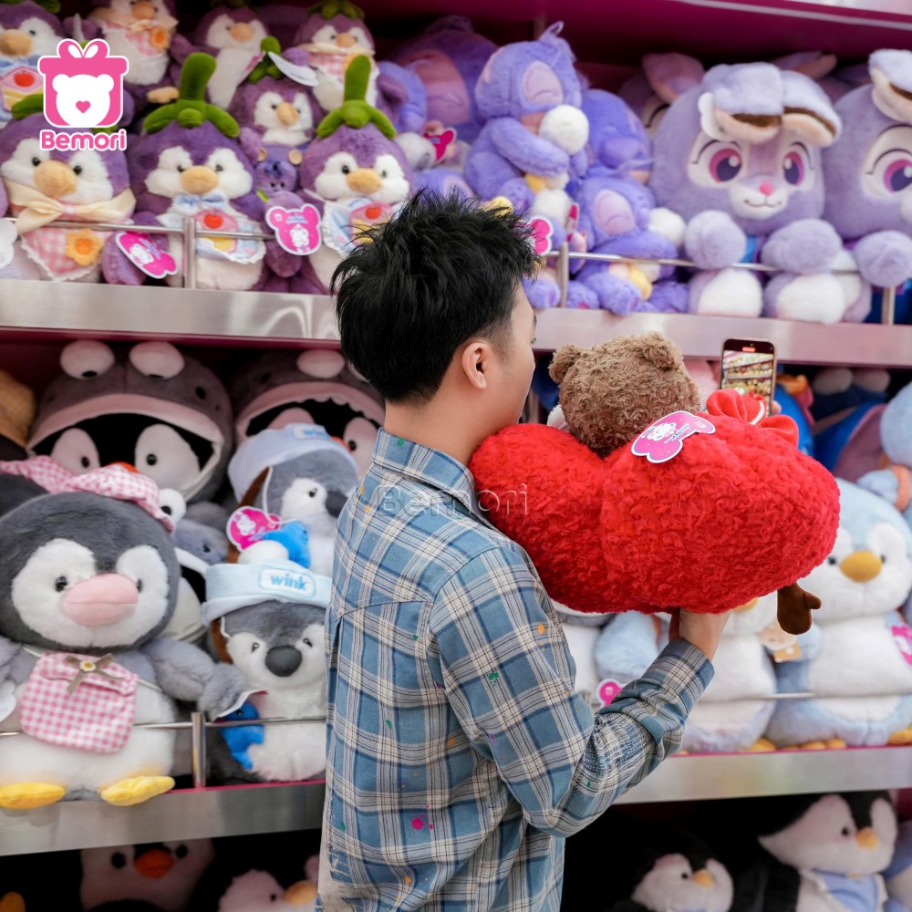 Love letter bear – gấu trái tim gửi gắm tình thư