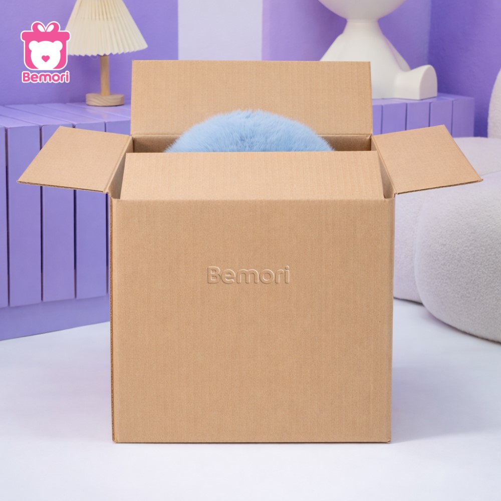 Cách bảo quản gấu bông cánh cụt bằng thùng carton