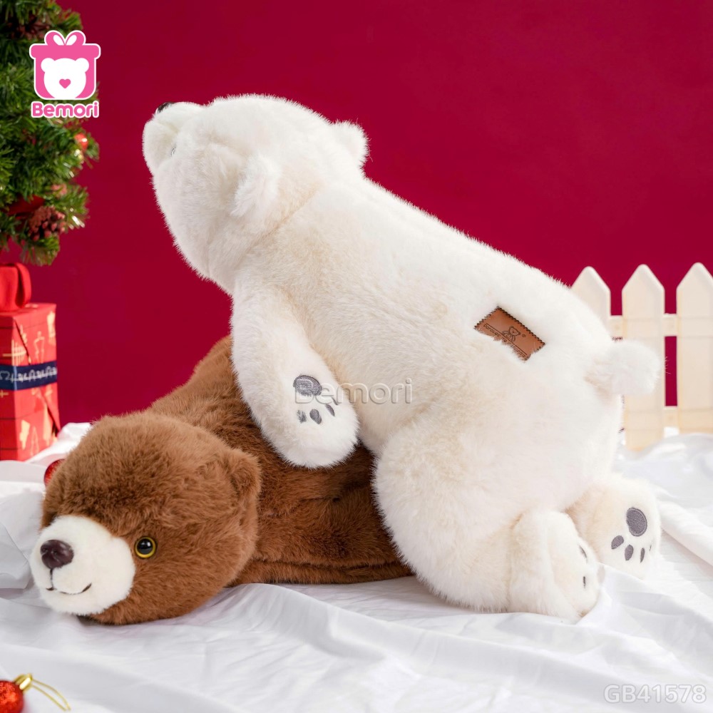 Gấu Bông Bắc Cực Nằm