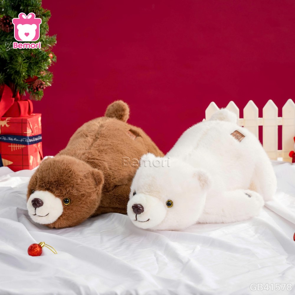 Gấu Bông Bắc Cực Nằm