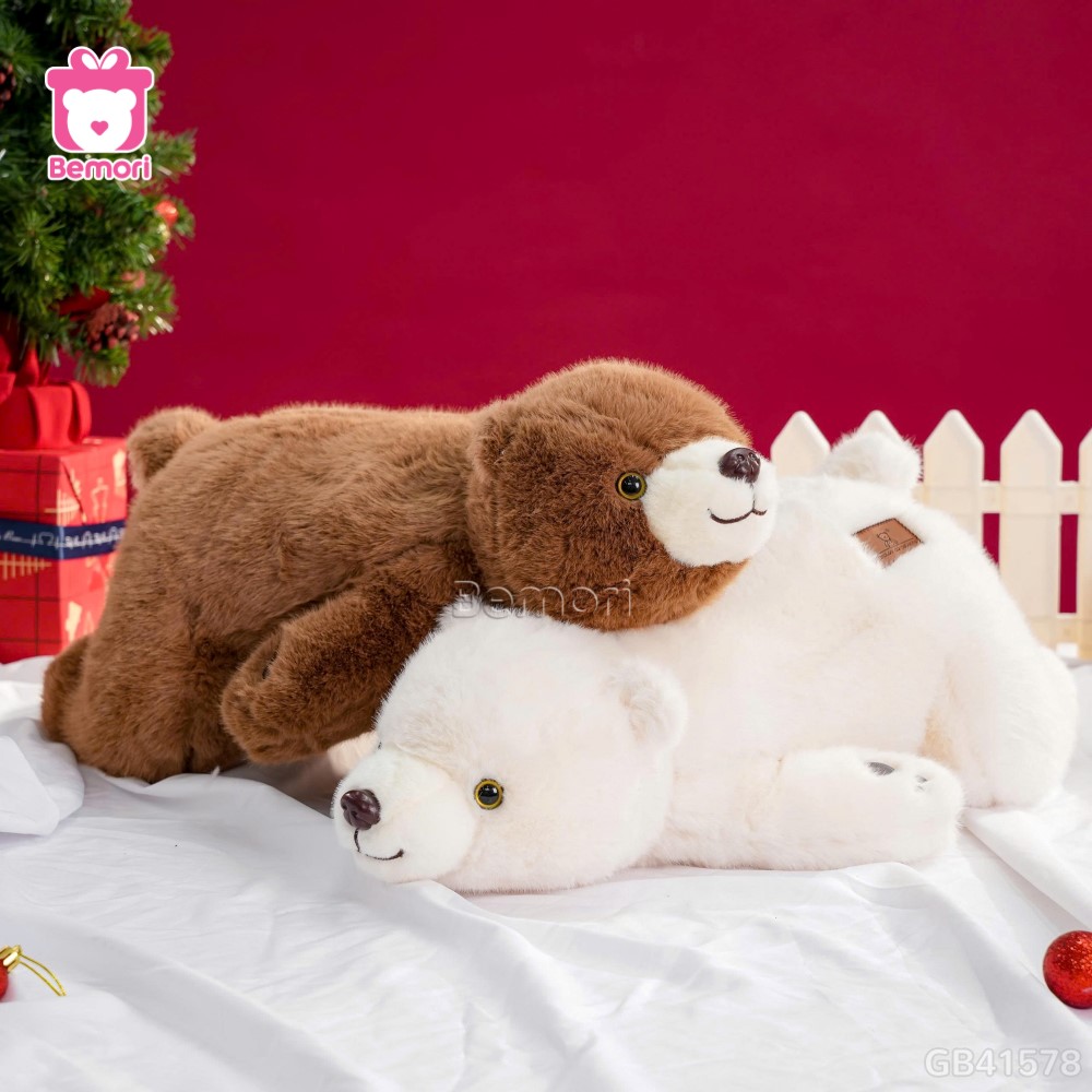 Gấu Bông Bắc Cực Nằm