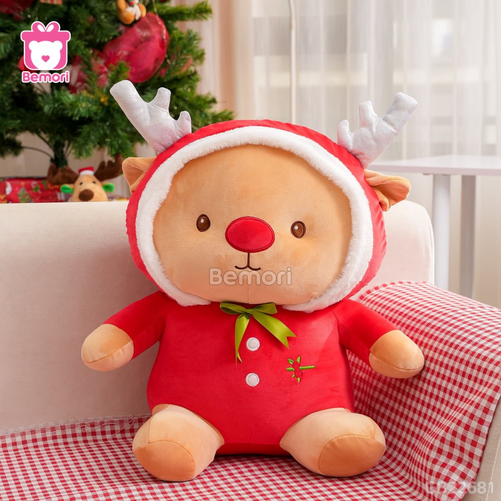 Gấu Bông Noel Tuần Lộc Baby