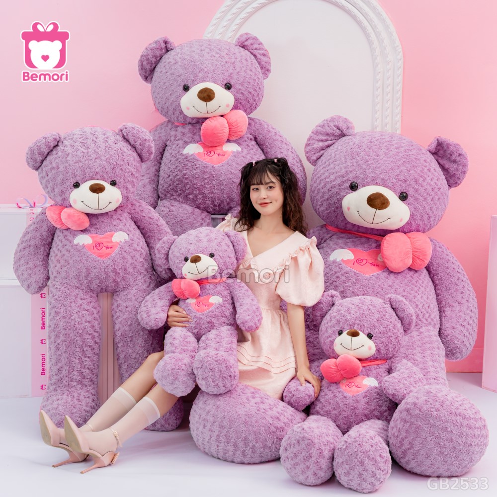 Teddy Angel Tím mang đến một vẻ đẹp tinh tế và lãng mạn