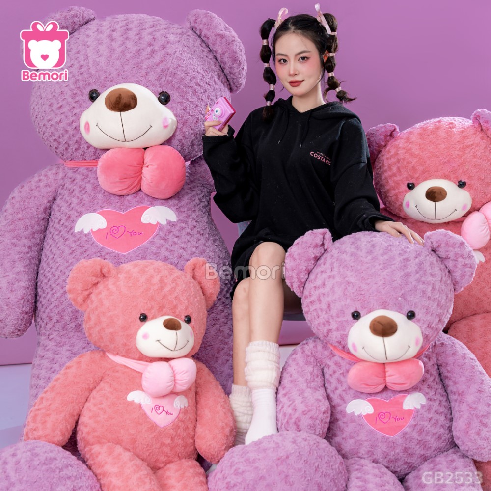 Vô vàn kích thước gấu bông Teddy Angel cho các cô nàng