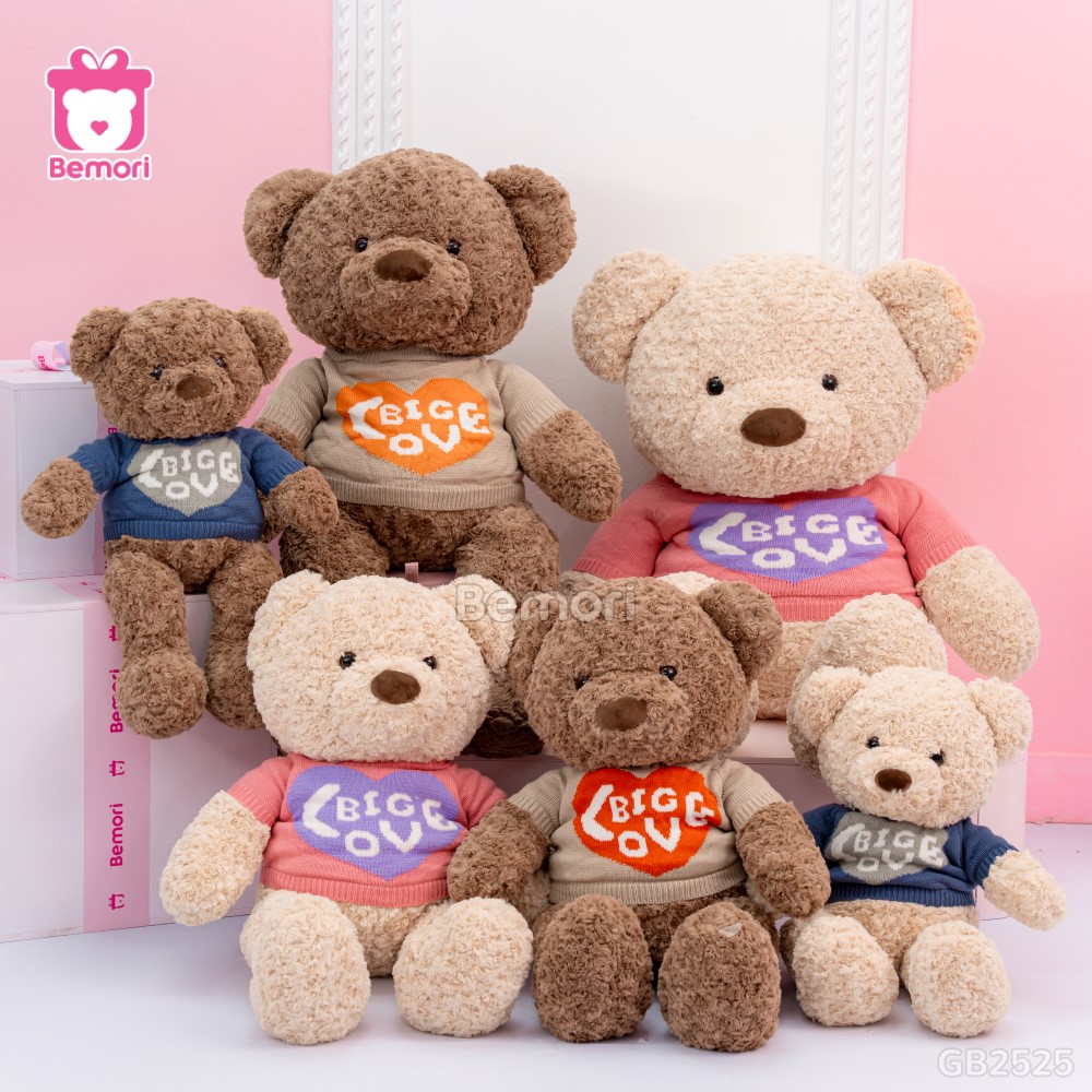 Gấu Bông Teddy Áo Big Love