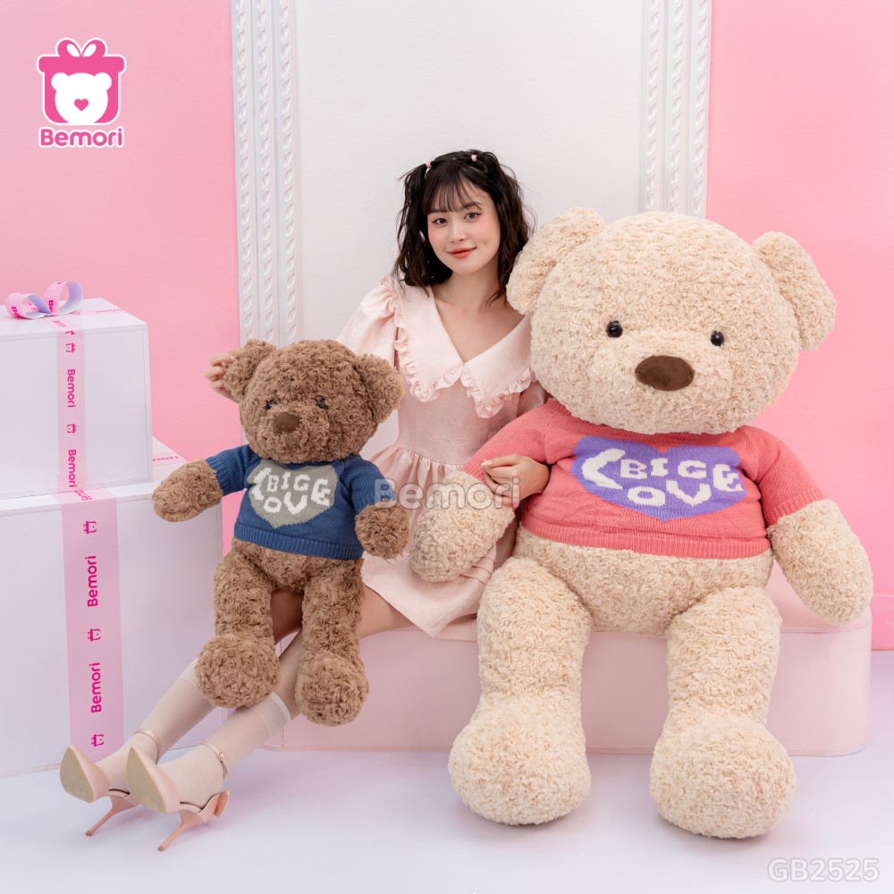 Gấu Bông Teddy Áo Big Love