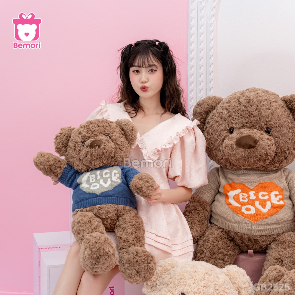 Gấu Bông Teddy Áo Big Love