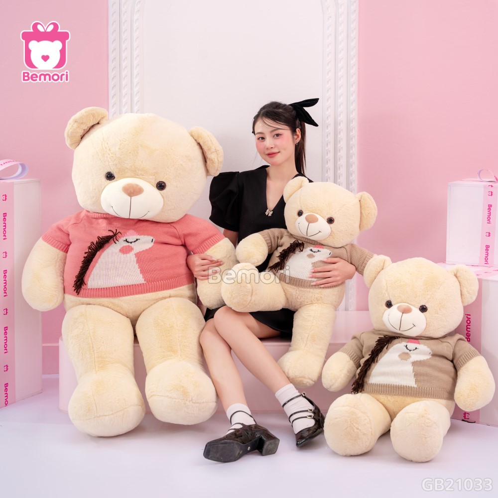 Gấu Bông Teddy Áo Kì Lân đa dạng kích thước