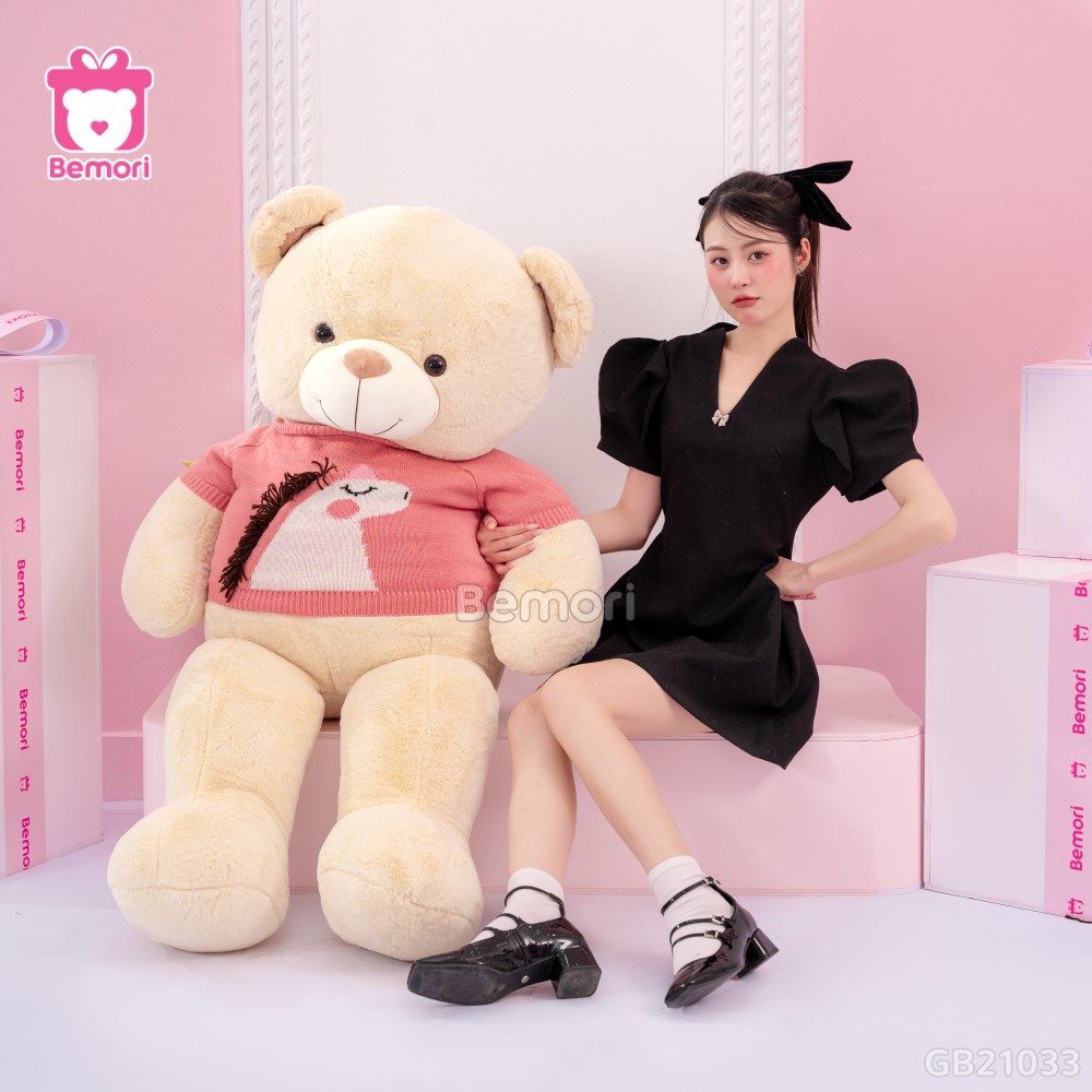 Gấu Bông Teddy Áo Kì Lân Bigsize đã được bán tại Bemori