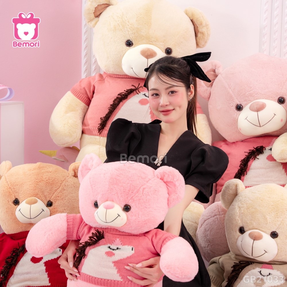 Gấu Bông Teddy Áo Kì Lân dễ thương