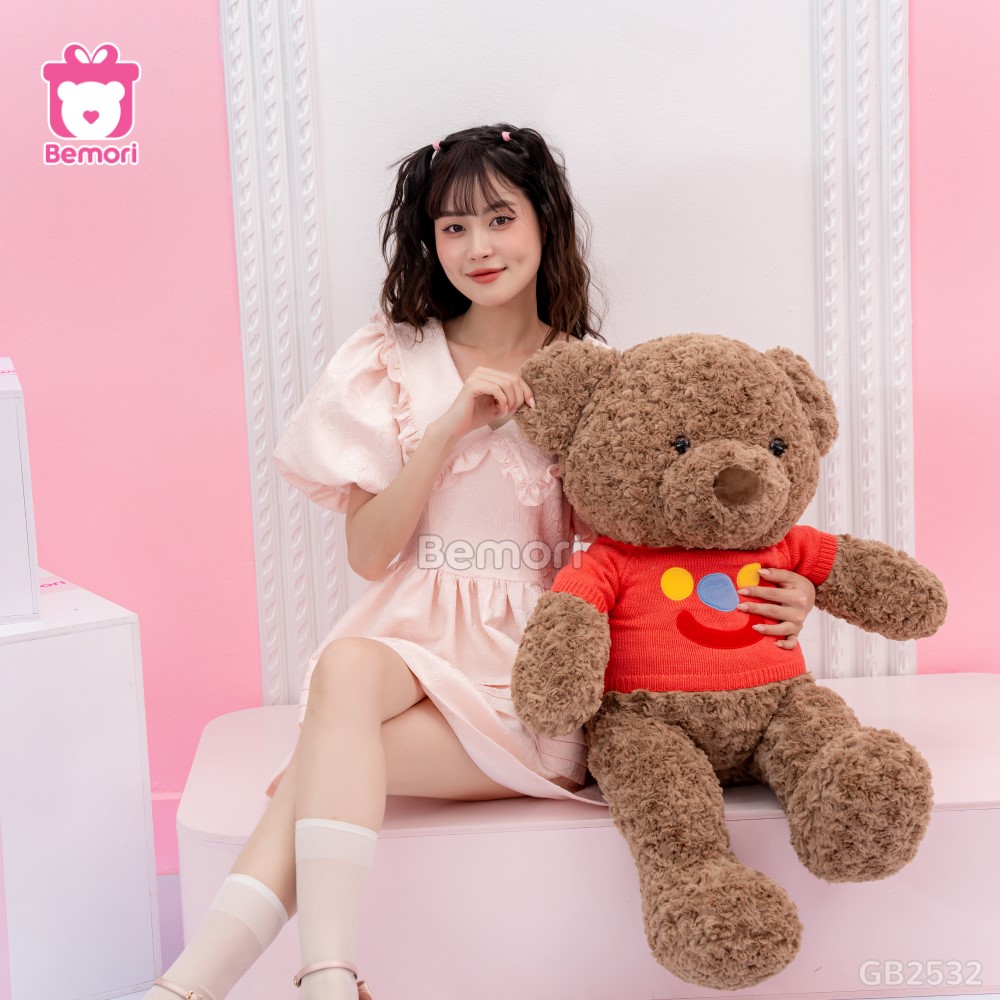 Gấu Bông Teddy Áo Mặt Cười