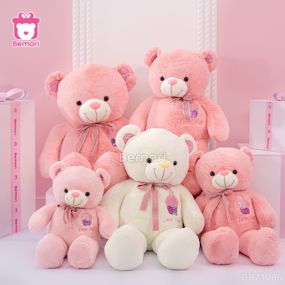 Gấu Bông Teddy Bánh Kem Bigsize