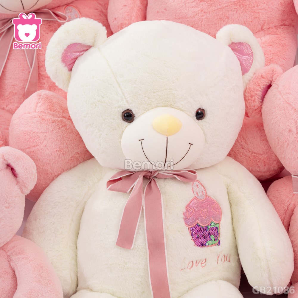 Gấu Bông Teddy Bánh Kem Bigsize