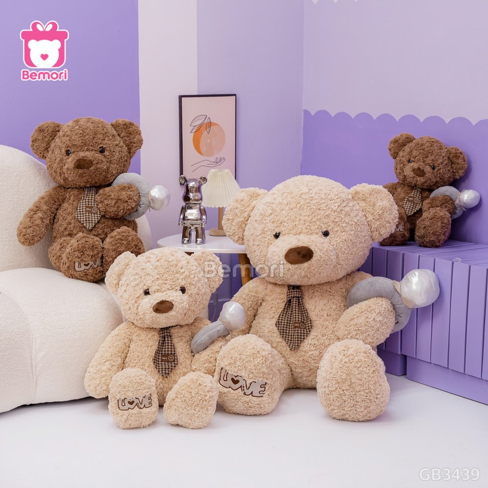 Gấu Bông Teddy Đeo Nhẫn