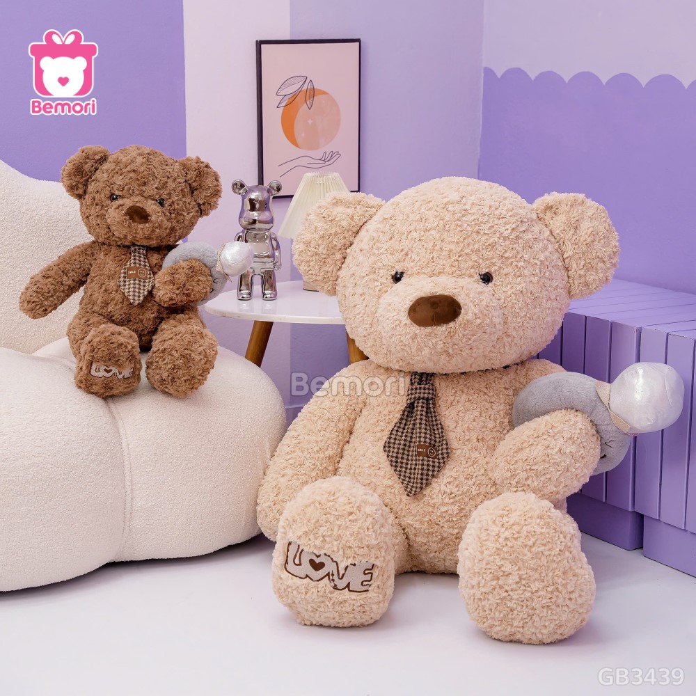 Gấu Bông Teddy Đeo Nhẫn