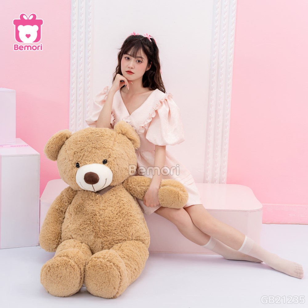 Gấu Bông Teddy Đeo Yếm – người bạn dễ thương lắng nghe mọi tâm sự