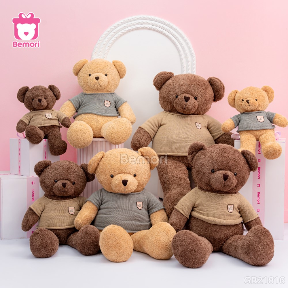 Gấu Bông Teddy Head Tales đa dạng kích thước