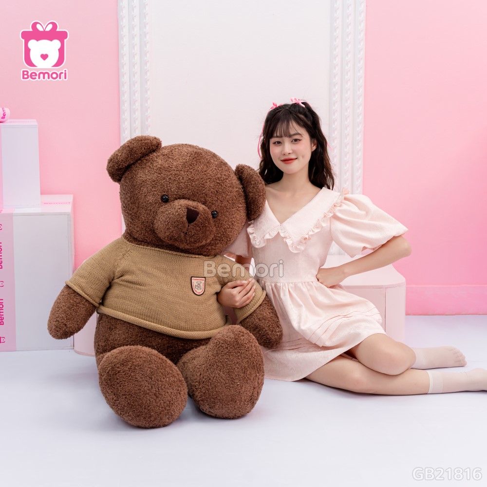 Gấu Bông teddy Head Tales Bigsize – chỗ dựa êm ái cho các cô nàng