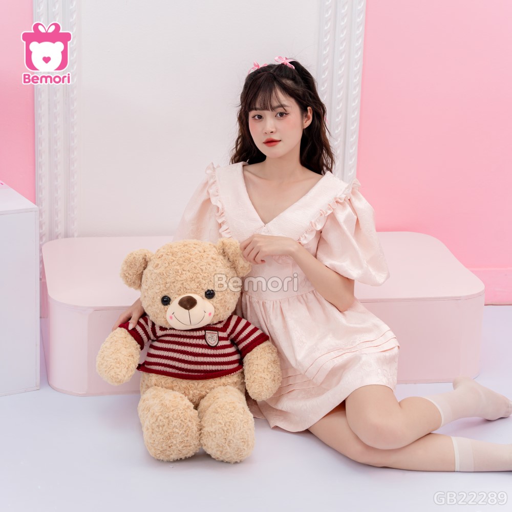 Gấu Bông Teddy Logo Baby nhỏ xinh bên bạn mọi lúc mọi nơi