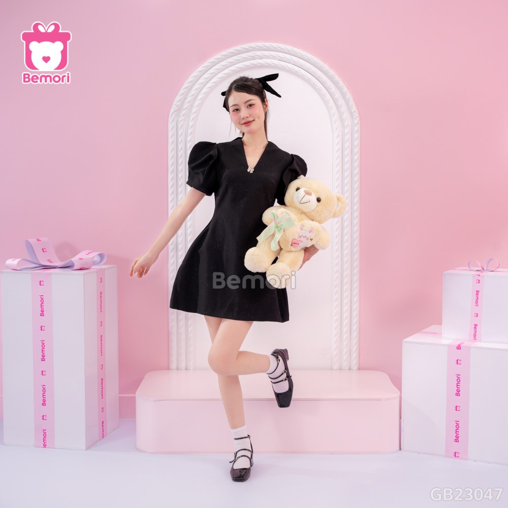 Gấu Bông Teddy Ôm Tim Thỏ dễ thương