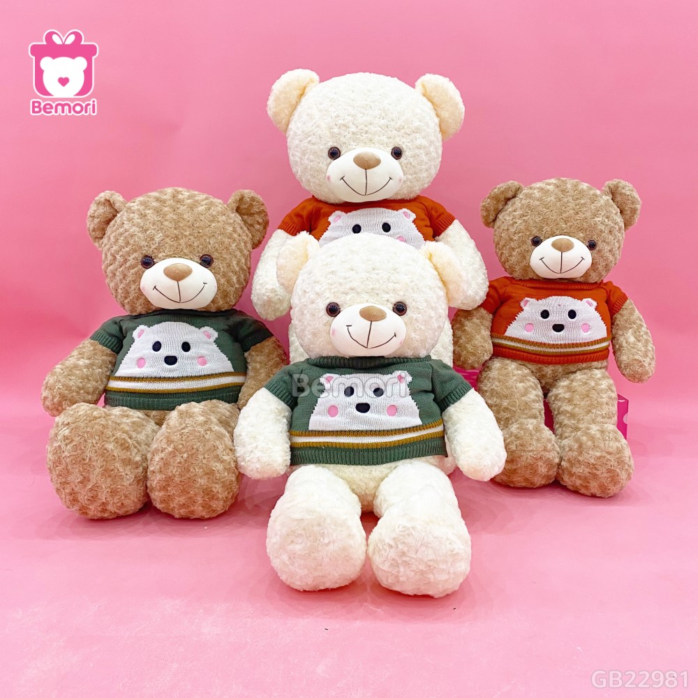 Gấu Bông Teddy Len Mặt Gấu