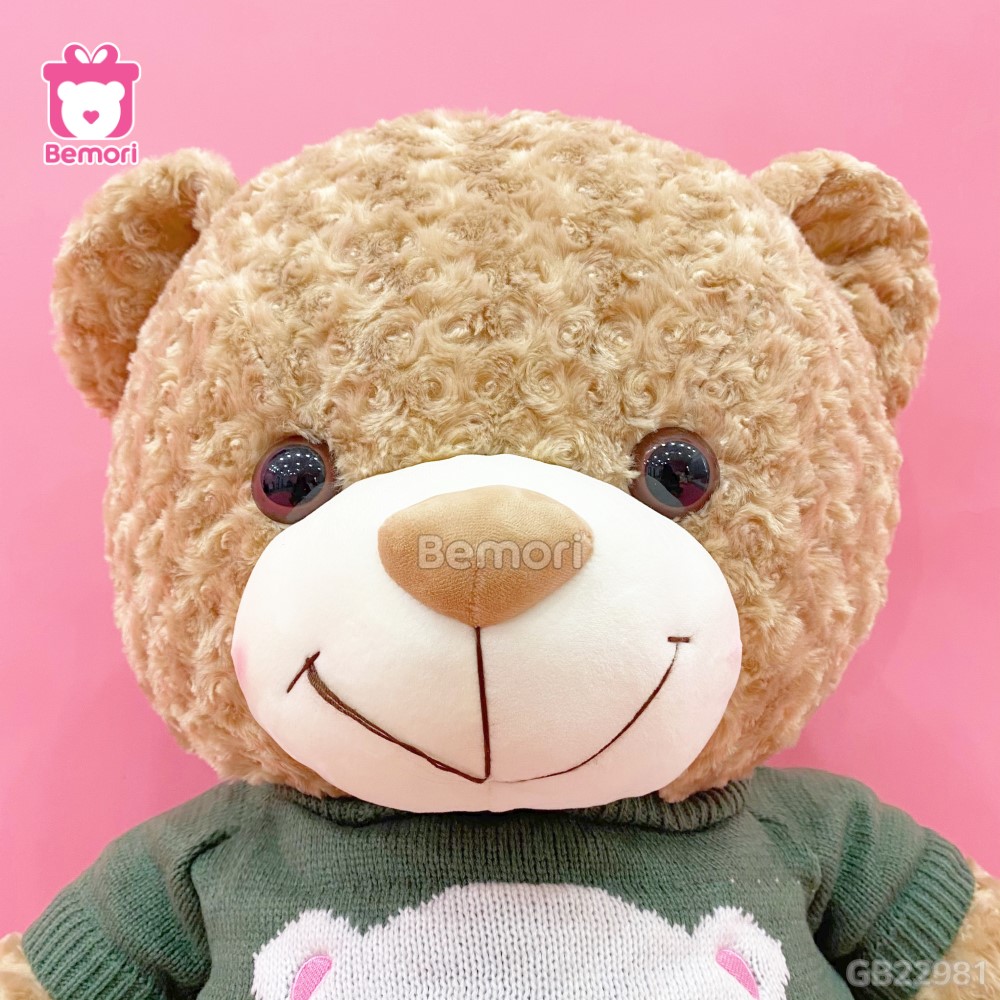 Gấu Bông Teddy Len Mặt Gấu