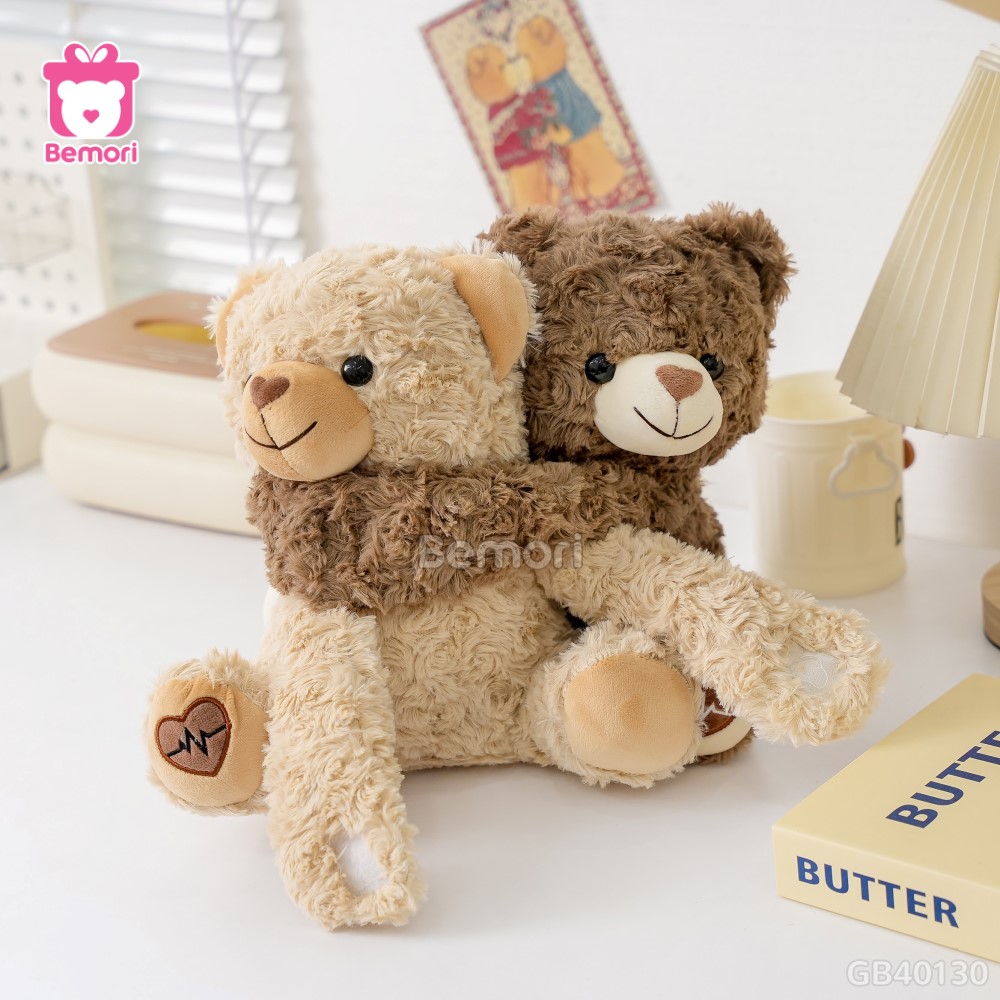 Gấu Bông Cặp Đôi BearHug - Gấu Hugo & Rosie