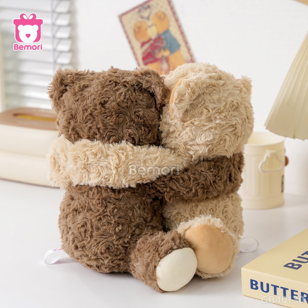 Gấu Bông Cặp Đôi BearHug - Gấu Hugo & Rosie