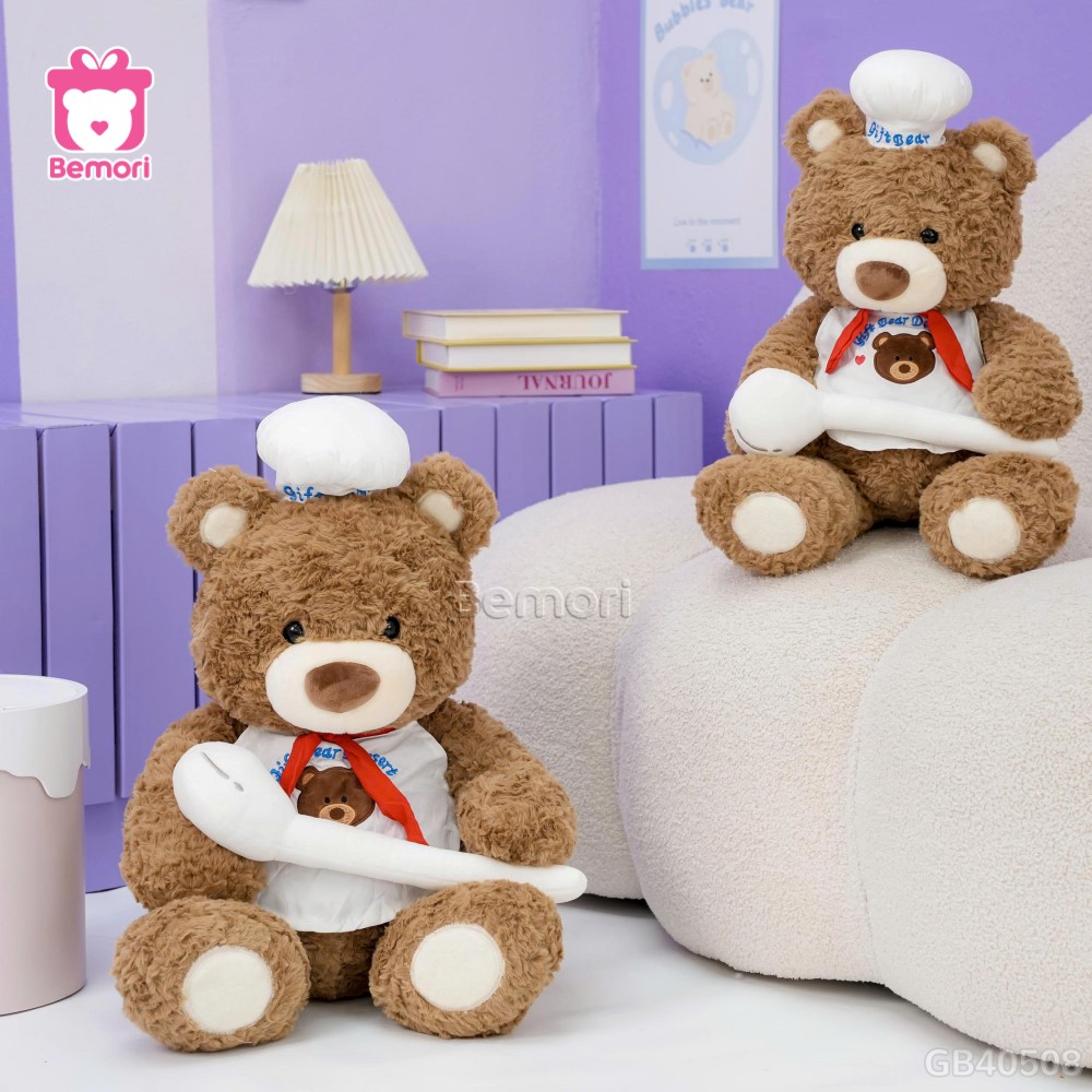 Gấu Bông Teddy Đầu Bếp