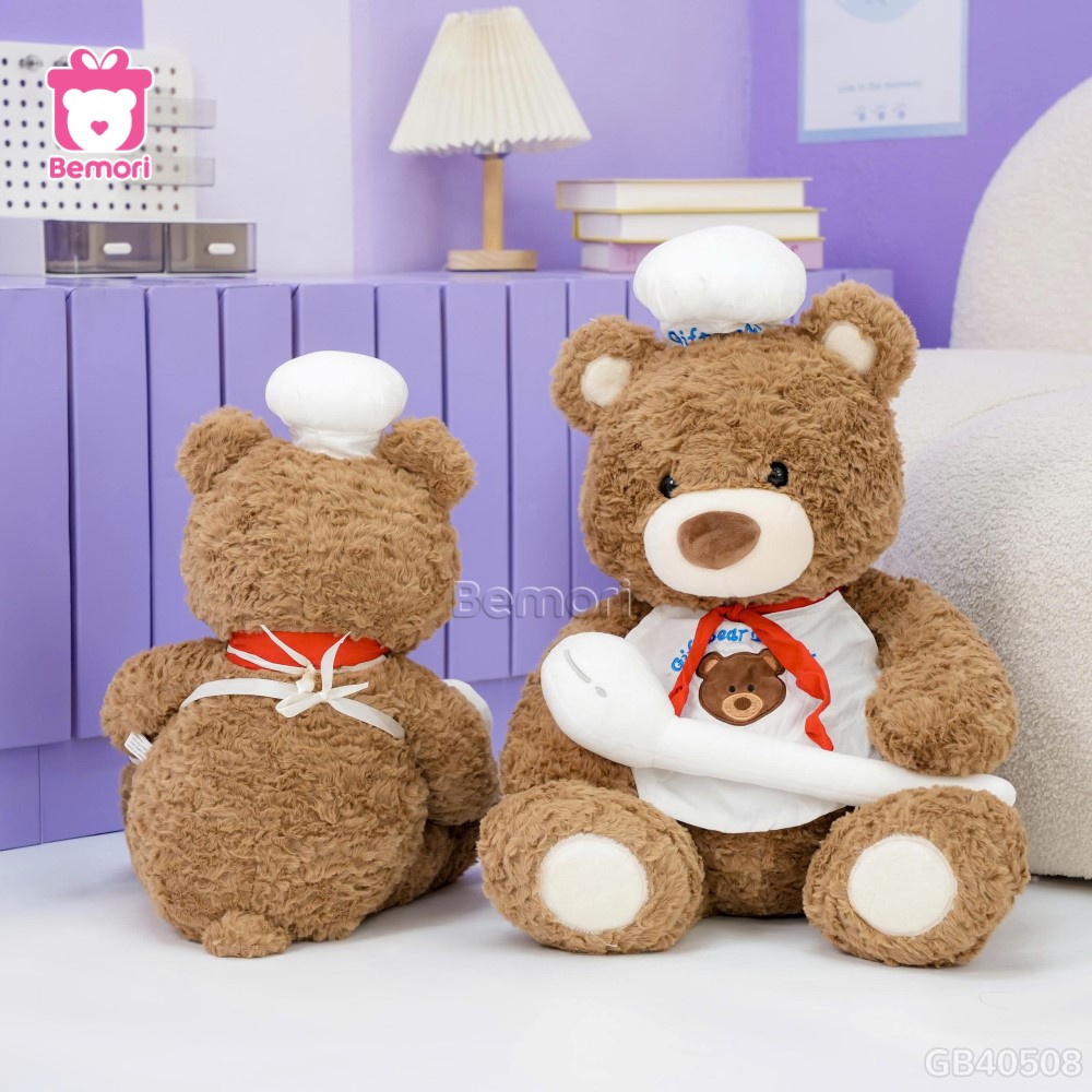 Gấu Bông Teddy Đầu Bếp