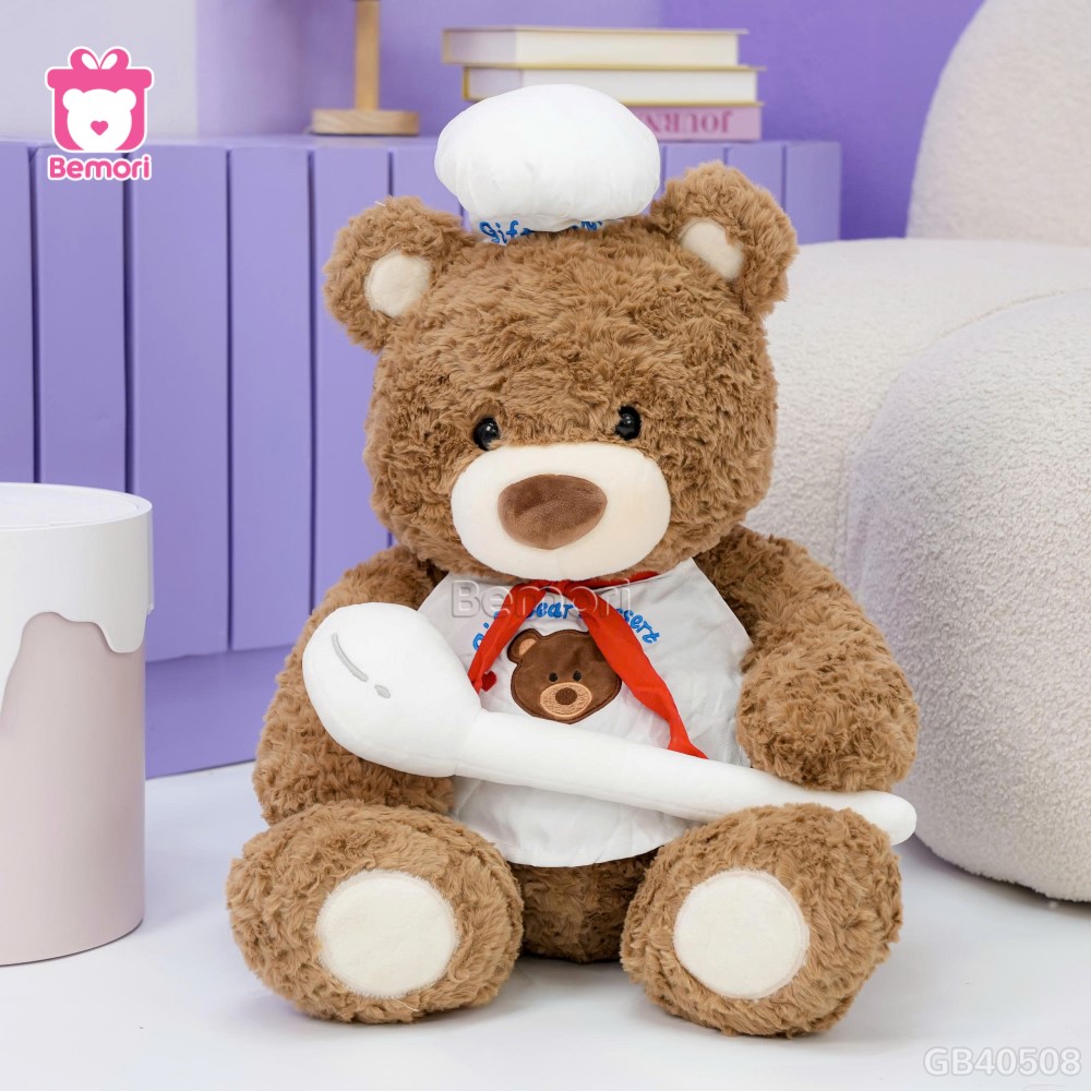 Gấu Bông Teddy Đầu Bếp