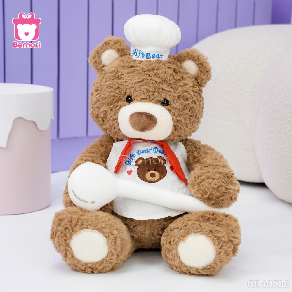 Gấu Bông Teddy Đầu Bếp