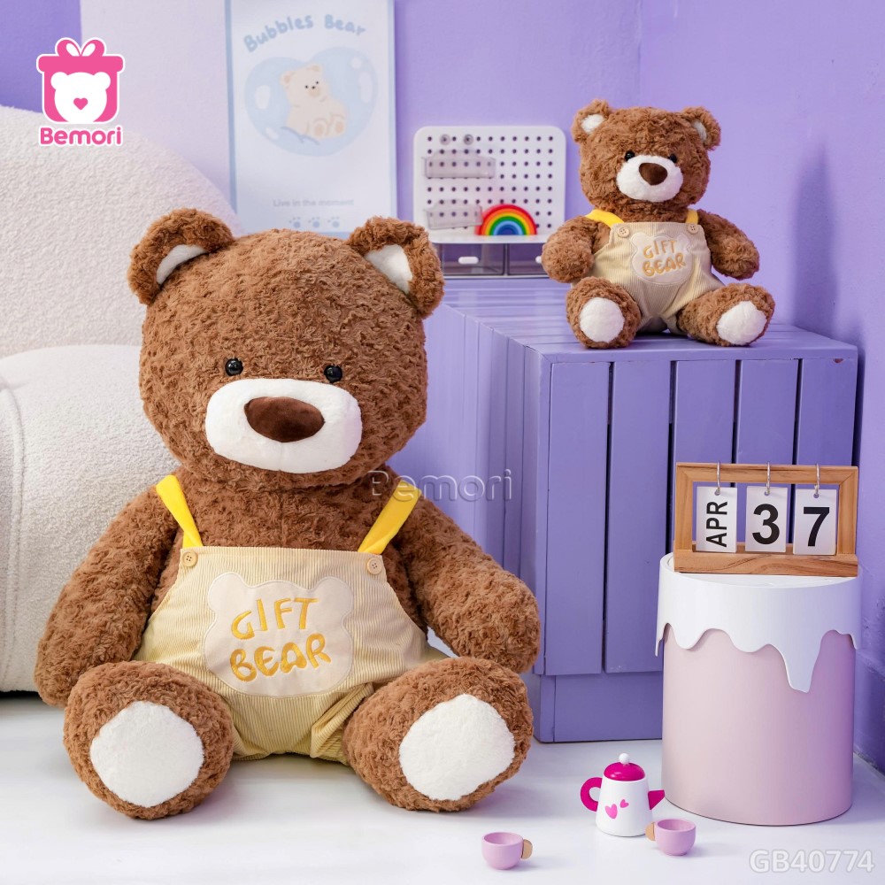Gấu Bông Teddy Mặc Yếm Gift Bear