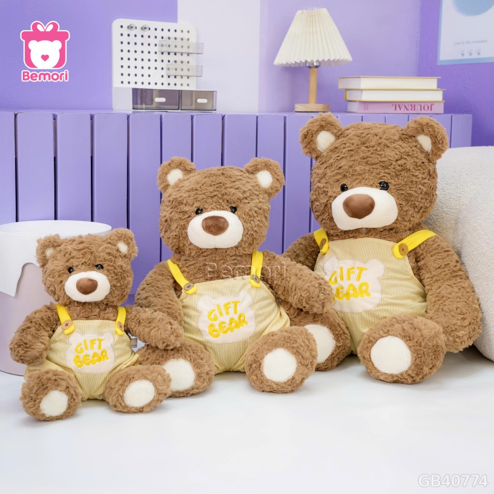 Gấu Bông Teddy Mặc Yếm Gift Bear