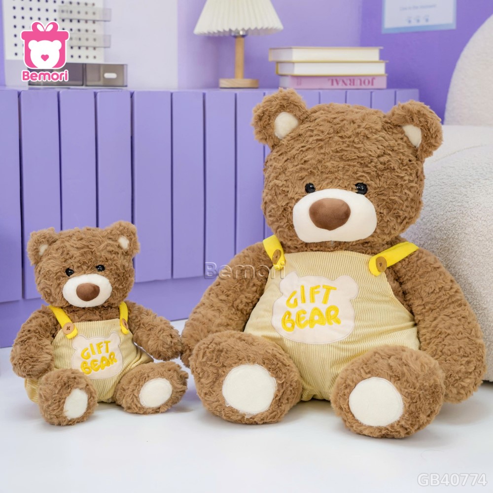 Gấu Bông Teddy Mặc Yếm Gift Bear