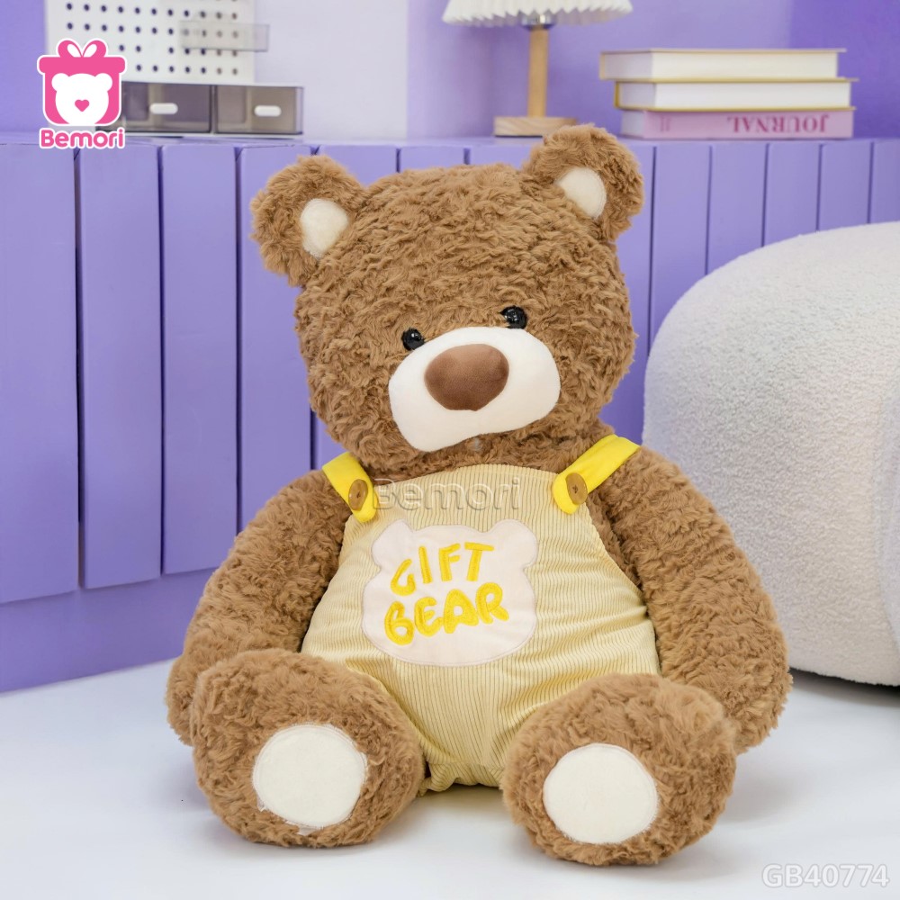 Gấu Bông Teddy Mặc Yếm Gift Bear