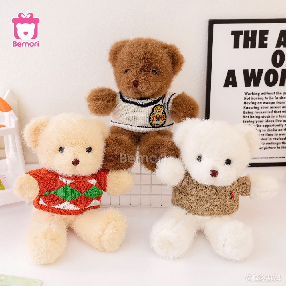 Gấu Bông Áo Len Hình