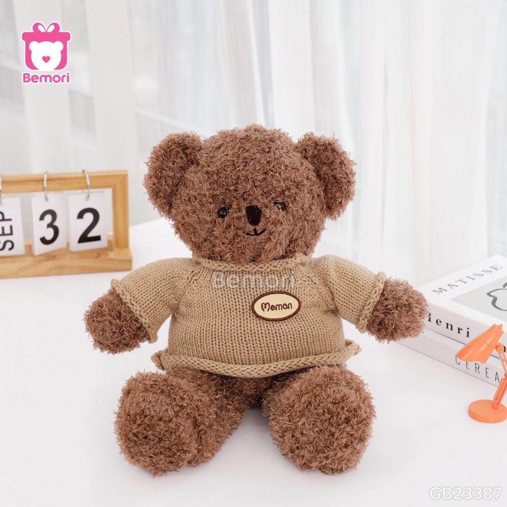 Gấu Bông Teddy Ghi Âm – Nâu