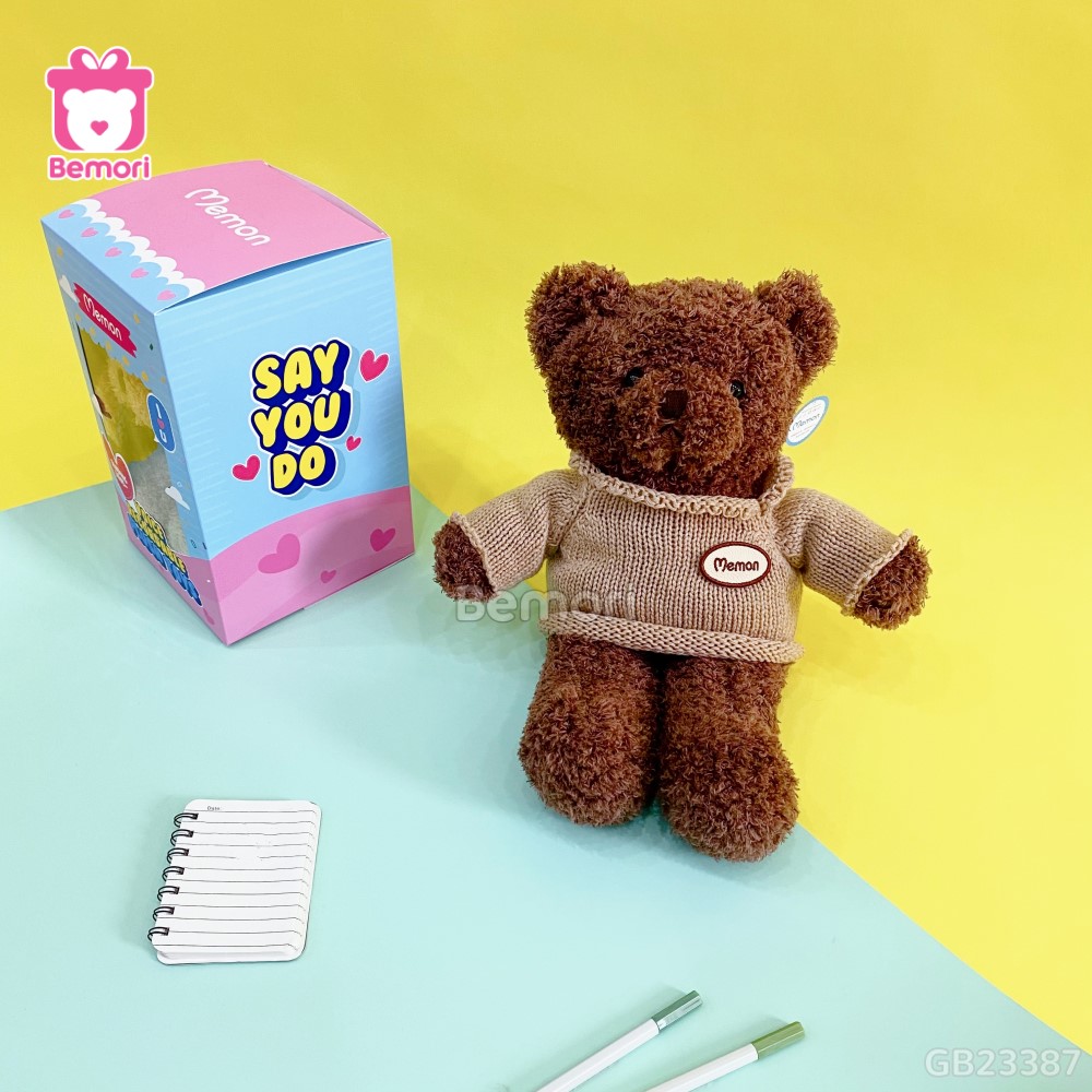 Ba mẹ gửi lời nhắn nhủ cho con bằng Gấu Bông Teddy Ghi Âm